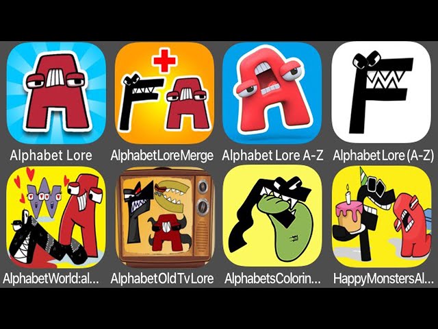 ALPHABET LORE #viral #viralvideo #viraltiktok #alphabetlore #alphabet, Alphabet Game