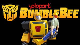 Ep970 Yolopark Transformers AMK PRO G1 Bumblebee model kit BUILD & REVIEW