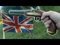 Queen Anne Flintlock Pistol POV Firing