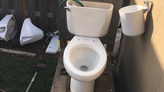 American Standard Compact EL Spacesaver Toilet!