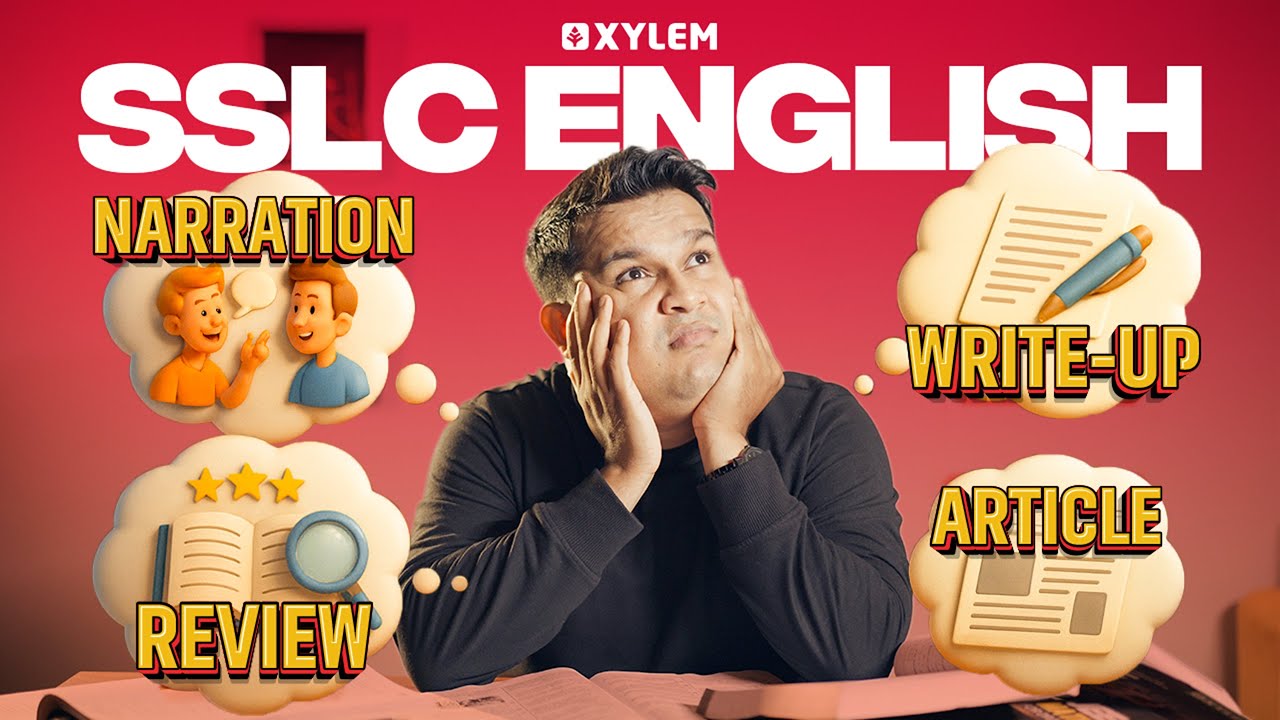 SSLC Onam Exam 2025 English | NARRATION, WRITE-UP, REVIEW, ARTICLE | Xylem SSLC