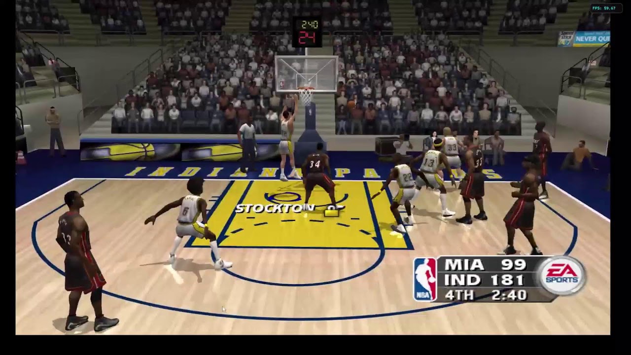 Lets Play NBA Live 2004 - YouTube