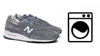 видео Кроссовки New Balance 574 замша-ткань зеленые