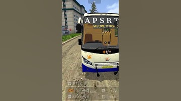 APSRTC Brand new BS6 Hire SUPER LUXURY Bus VEERA Coach skin #youtubeshorts #ytshortsindia #ytshorts