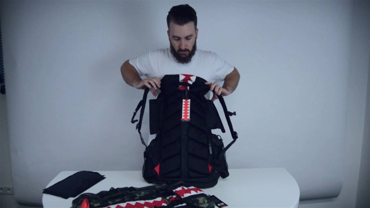 sprayground battleground backpack