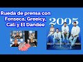 Capture de la vidéo Fonseca , Greeicy , Cali Y El Dandee Rueda De Prensa Presentando 2005