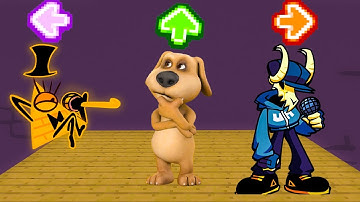 FNF Character Test | Gameplay VS Playground | VS Bill Cipher | VS Talking Ben | VS Tabi