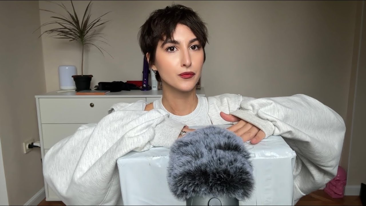 АСМР РАСПАКОВКА (рюкзак, пальто, парфюм)