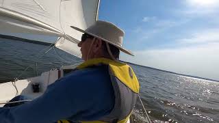 Sailing my ComPac 16 in 26 knots of wind