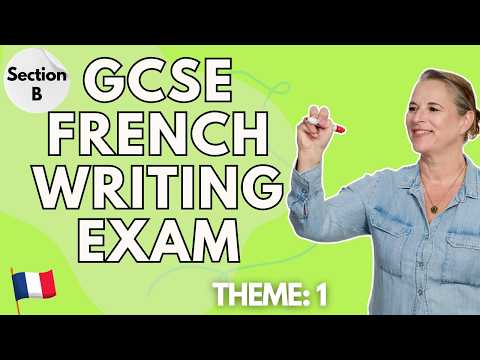 AQA GCSE French Writing Exam Section B - Theme 1
