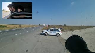 Bulgaristan Rutin Polis Kontrolü | Okop Noktasında TIR Durdurma | Gerçek Sahne
