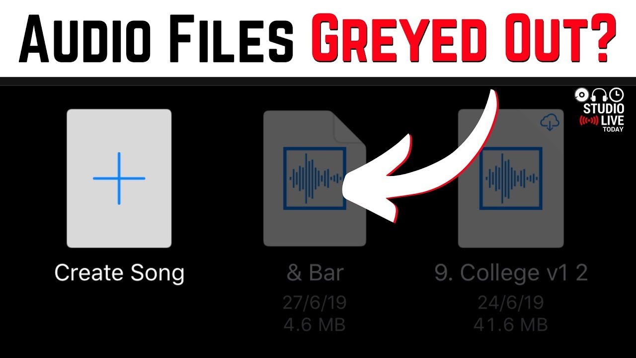 How to use WAV \u0026 MP3 files in your GarageBand iOS projects