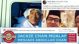 CEK FAKTA: Benarkah Jackie Chan Resmi Masuk Islam?