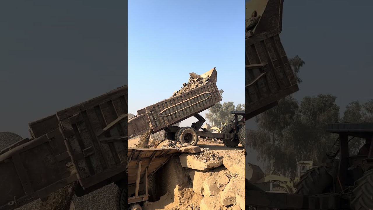 BiG Rock Crusher Machine: A Giant at Work"The Power of stone:Machine Working in Action 