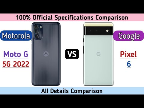 Motorola Moto G 5G 2022 Vs Google Pixel 6