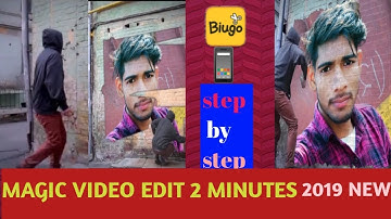 How to create video 🔥 ! Biugo video editing ! ✨Magic video 2 minutes ! new trick 2019🔥🔥🔥