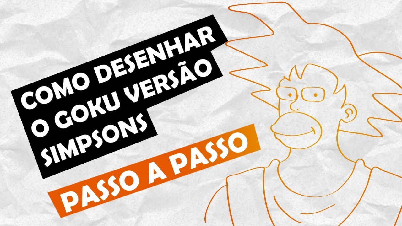 Como Desenhar o Goku - Tutorial Passo a Passo