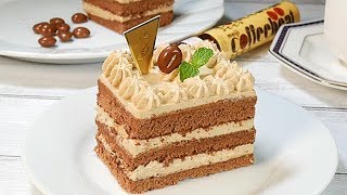 【6万人登録ありがとうございます】Short cake of coffee cream made with 1 egg卵1個で作るコーヒークリームのショートケーキ【食べきりサイズ】