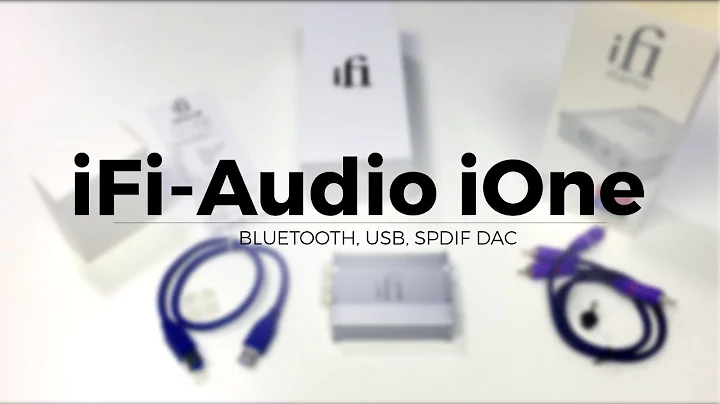 IFI Audio Ione Wireless DAC unboxing