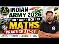 Indian Army Nursing Assistant Technical Maths Set -03| Army Nursing Assistant tech GD Maths 2026
