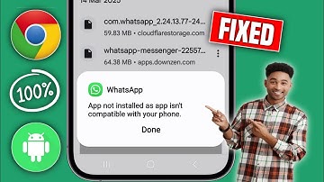 Chưa cài đặt được ứng dụng do ứng dụng không tương thích với điện thoại của bạn.