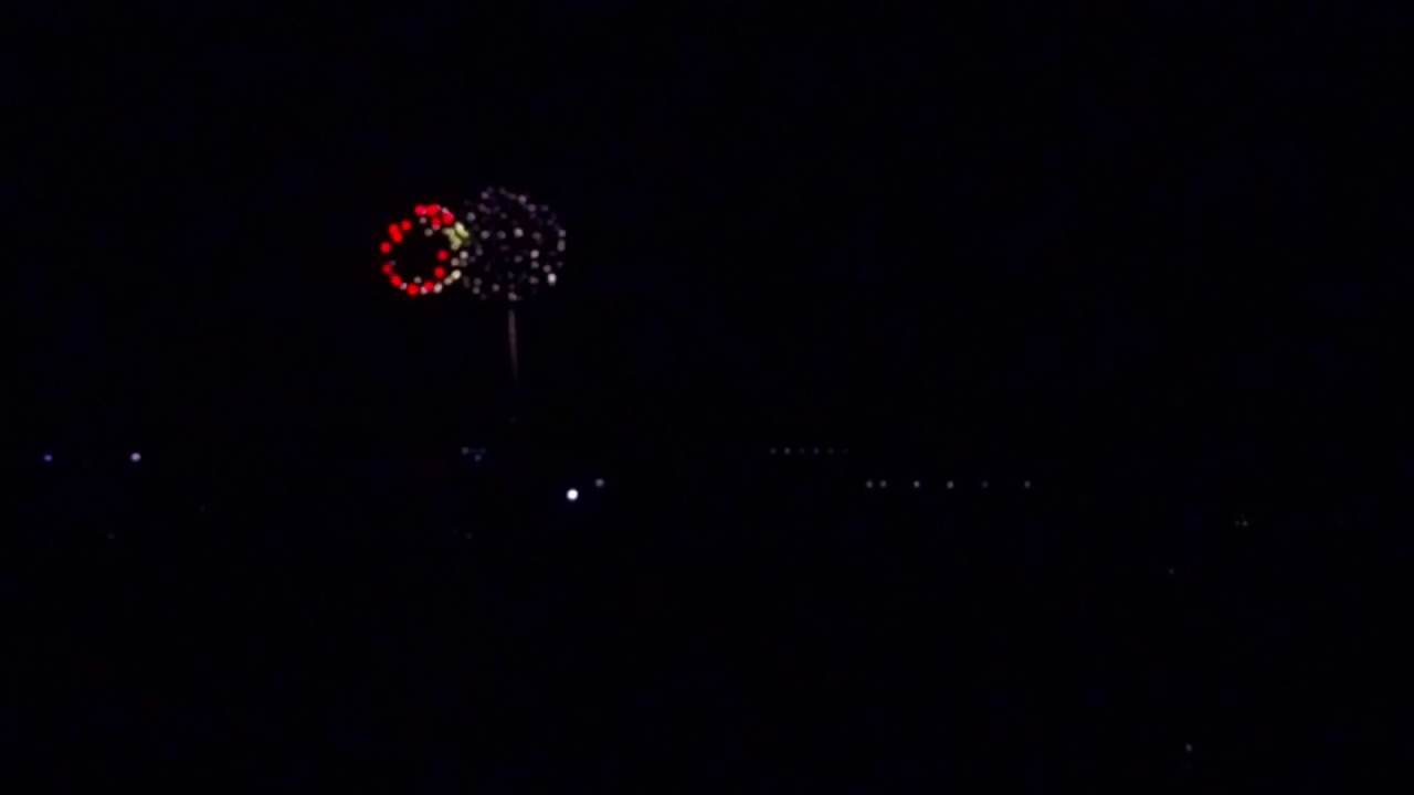 Lake Conroe Fireworks 4th of July DJI Mavic Drone YouTube