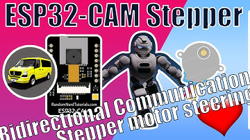 ESP32-CAM Video over Websockets with Stepper Motor Bi-directional