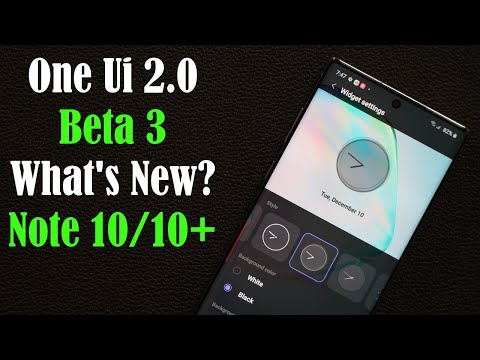 One Ui 2.0 Beta 3 (Android 10) out on Galaxy Note 10 Plus - What's New?