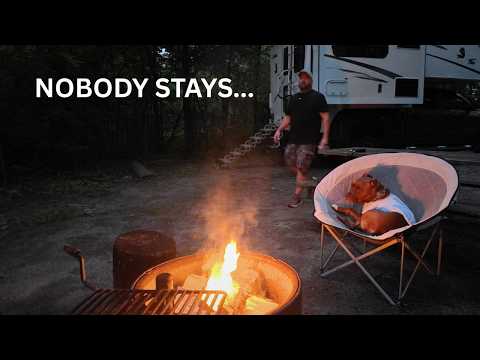 40 Empty Campsites... Why is Nobody Here?