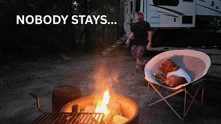 40 Empty Campsites... Why is Nobody Here?
