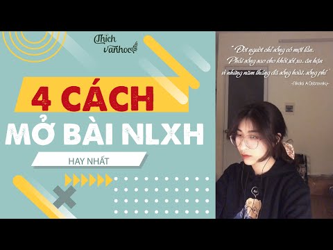 Video 4 Cách mở bài Nghị luận xã hội siêu hay - youtube
