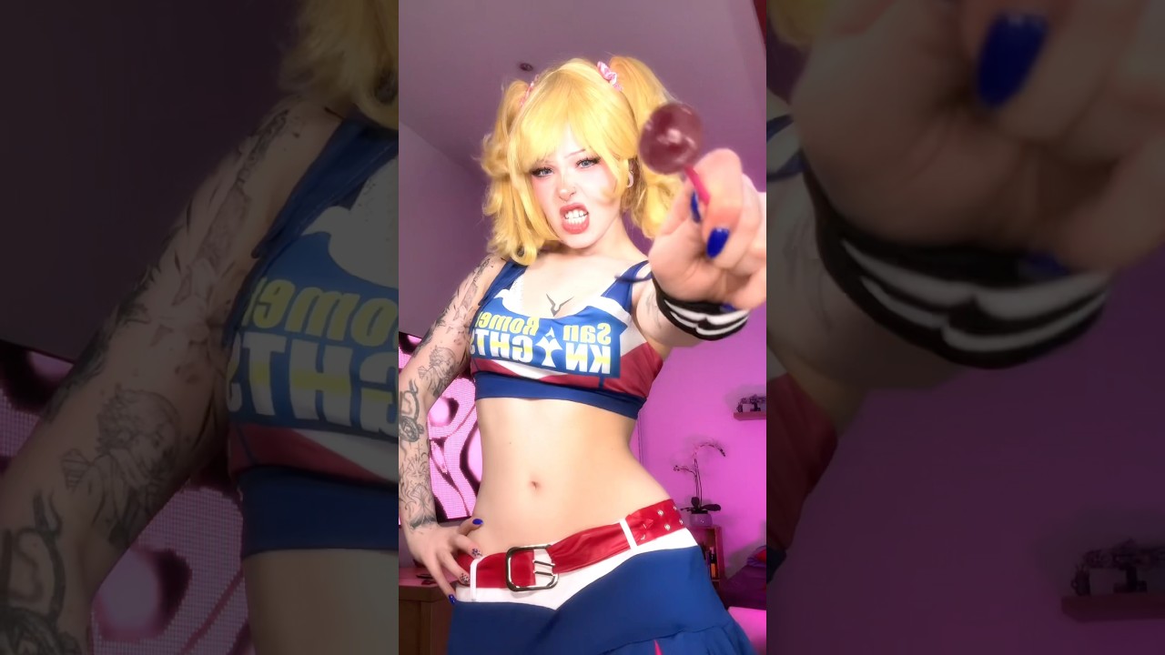 put some deodorant on!!! #makeup #cosplay #lollipopchainsaw #juliet #videogames