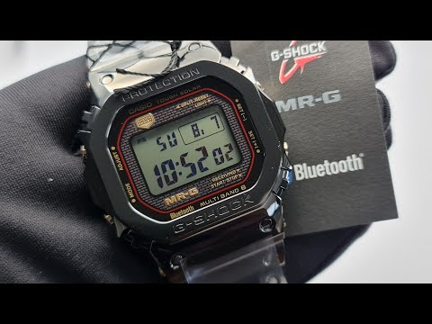 Video Casio G-Shock Tough Solar Titanium MRG-B5000B-1 - youtube