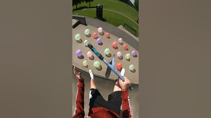 Wait til the end💀 #scooter #skatepark #challenge #funny