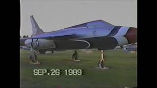 Chanute AFB 1989  Aircraft & Central Heating Plant