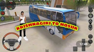 indian bus simulation from krishnagiri to hosur bus trip ##simon gmr## screenshot 3