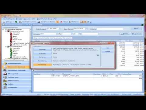 ERP CDMS - 005.1 - Configurare, functionalitati tabele - video from SOFT CENTER
