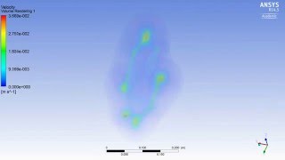 Collision of Two Vortex Rings in CFD