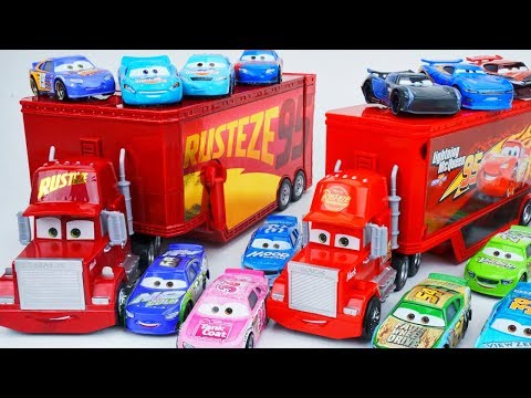 DISNEY CARS 3 HUGE DIECASTS PISTON CUP BLING DINOCO LIGHTNING MCQUEEN  CRUISING MACK HAULER JACKSON 