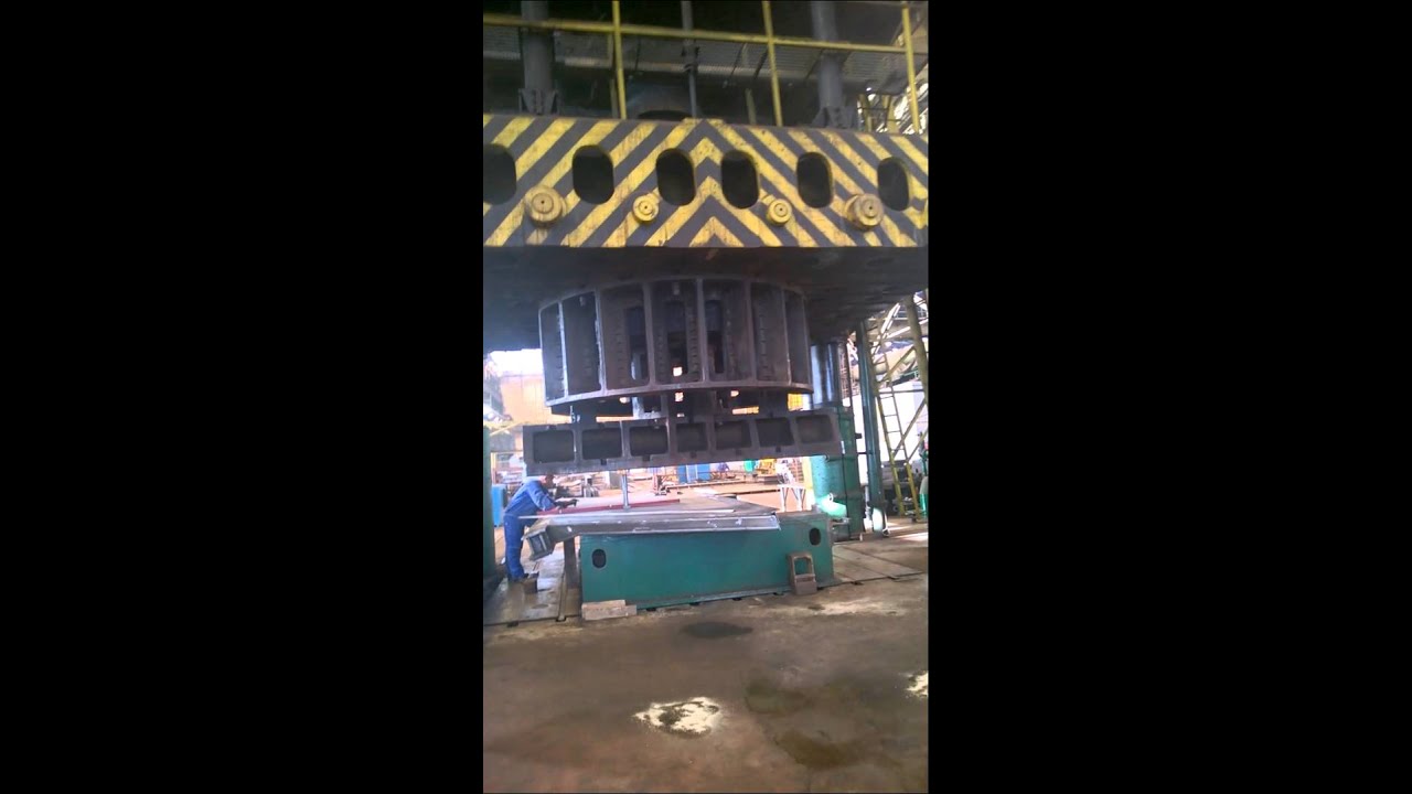 4000 Ton Hydraulic Press (1) YouTube