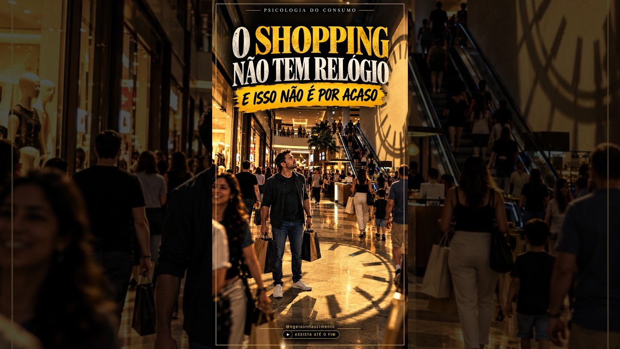 Por Que o Shopping Não Tem Relógio Nem Janela (O Efeito Gruen)