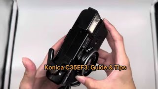 Unlocking the Konica C35EF3: Comprehensive Guide, Tutorial, and Tips for Seamless Usage