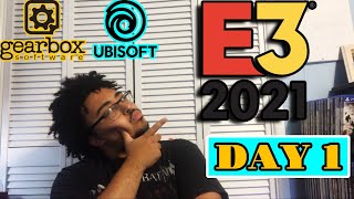 E3 Day 1 2021(Ubisoft, Gearbox)