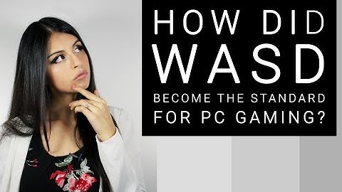How did WASD become the standard for PC Gaming?