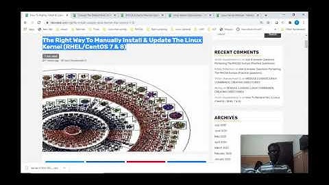 How To Properly Update The Linux Kernel - RHEL 8 (RHCSA 8, Lesson 17C)