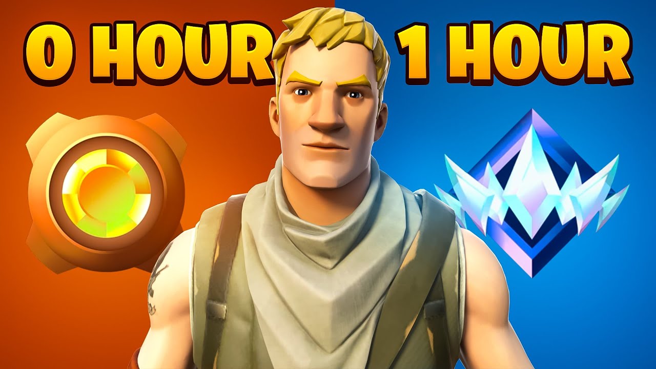 How HIGH Can I Rank Up in 1 HOUR of O.G Fortnite?!