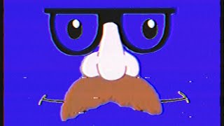 Nick Jr Face Wears A Disguise. Super Rare 1995