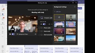 How To Change Meeting Background Before A Meeting On Microsoft Teams