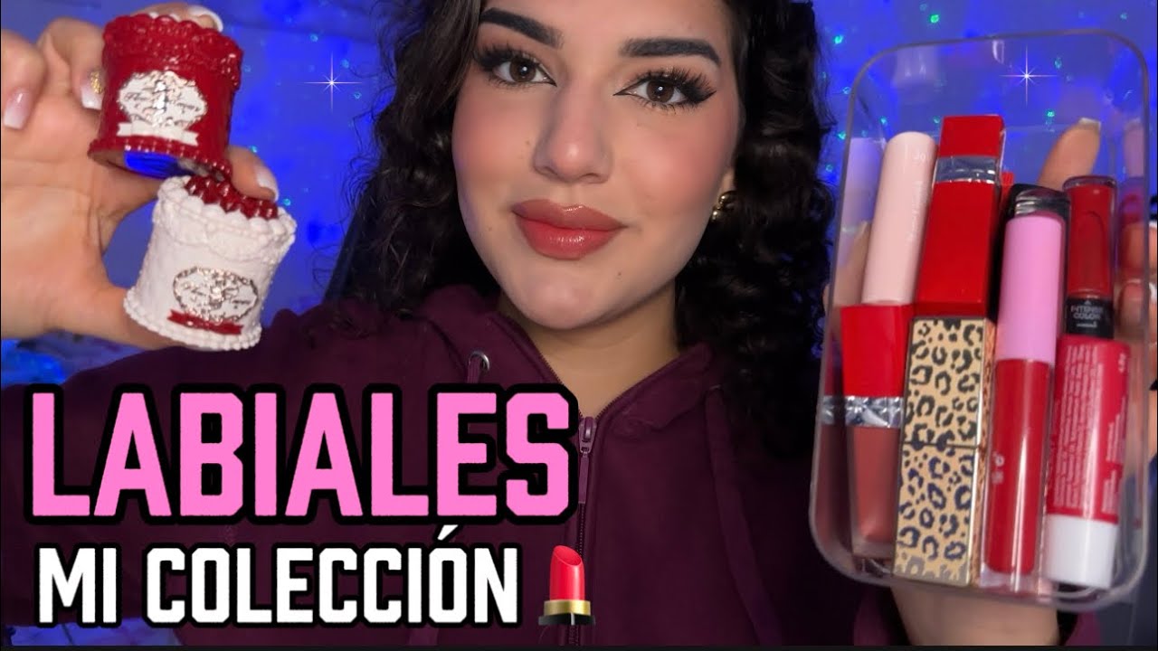 ASMR MI COLECCIÓN DE LABIALES 💄
