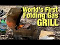 Worlds first folding gas grill the skotti